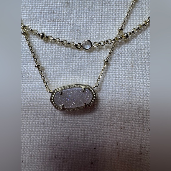 Kendra Scott Elisa Multistrand Gold Layered Necklace - Picture 2 of 11